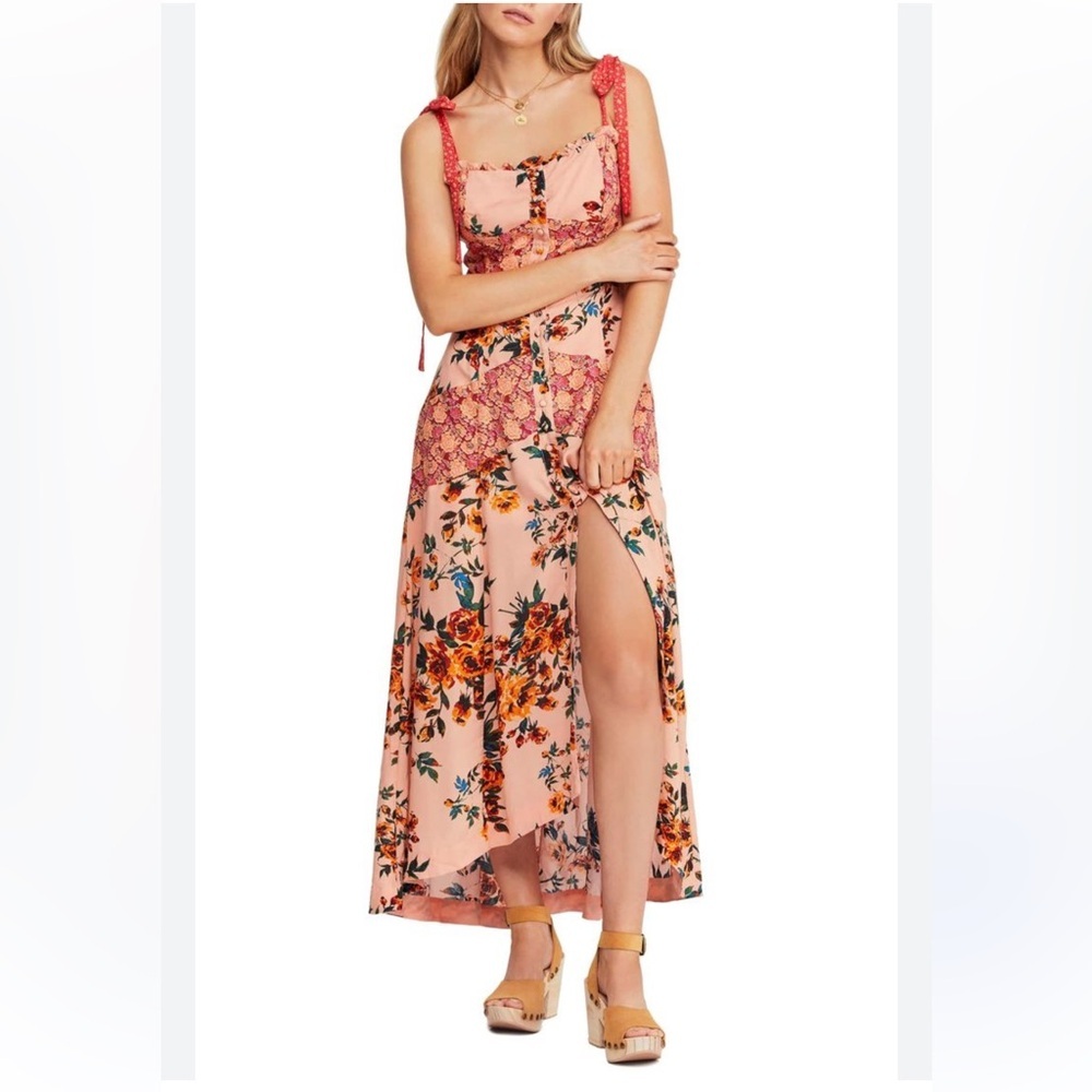 BNWT Free People Lover Boy Maxi Floral Dress - Picture 3 of 7